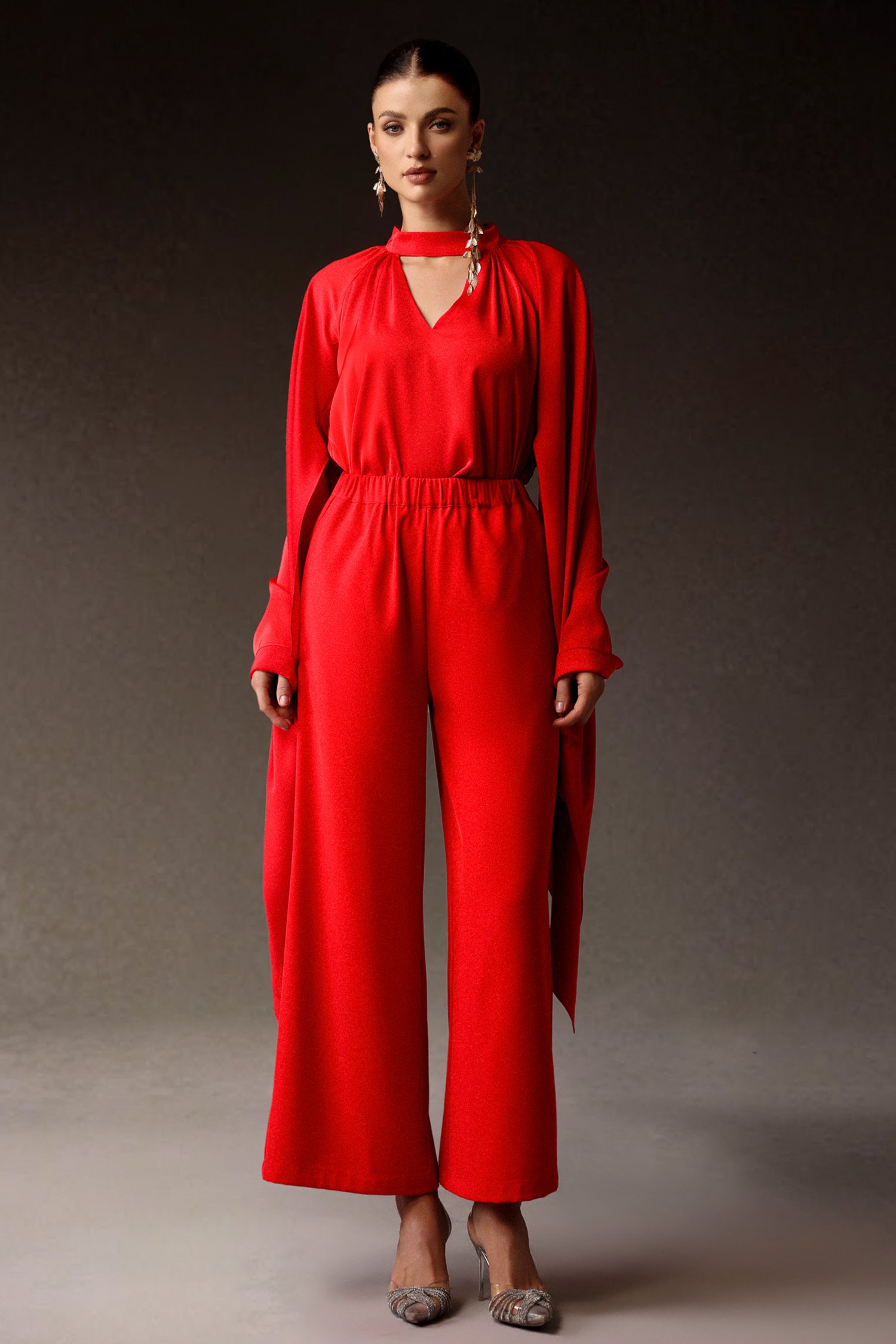 Elegance Silk Evening Dress